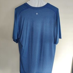 lululemon Metal Vent SS - Steel Blue Medium